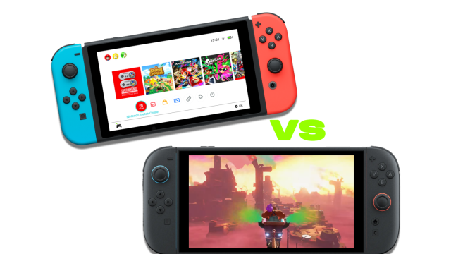 Vergleich Switch 1 vs. Switch 2